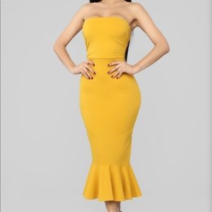 Fashion Nova Fit for the Occasion Midi Dress